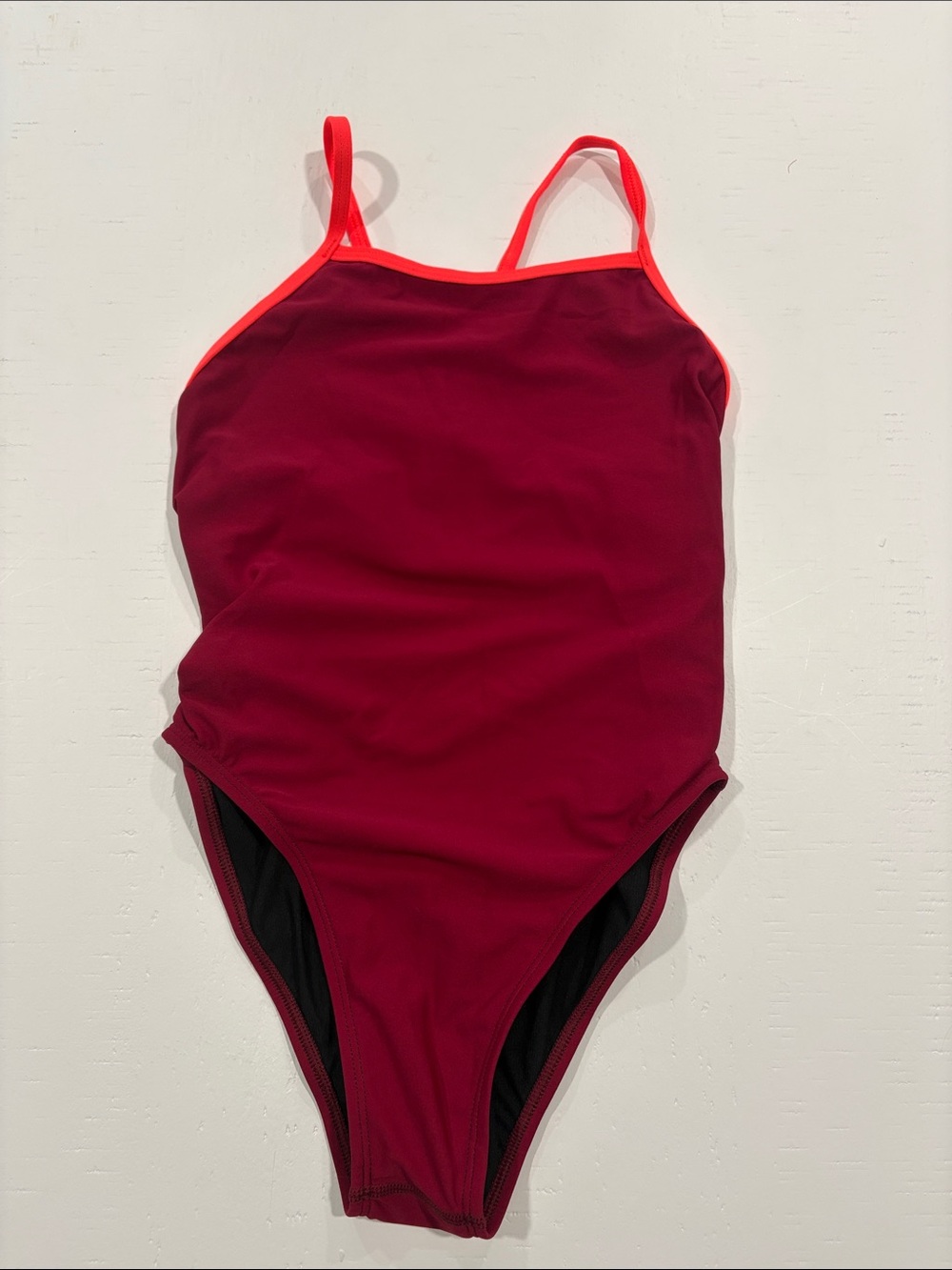 Jolyn Clothing Berry One-Piece with Neon  Accents
Brand new size 30